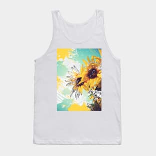 Yellow Sunflowers Tank Top